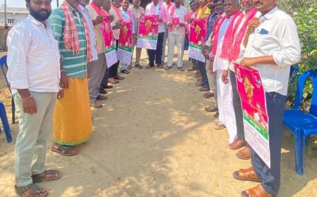 బిఆర్ఎస్ పార్టీ రాష్ట్ర డైరీ క్యాలెండర్ ఆవిష్కరణ