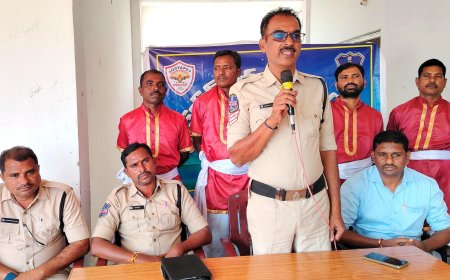 డ్రగ్స్ సైబర్ నేరలపై అవగాహన""మేళ్లచెరువు పిఎస్ పరిధి