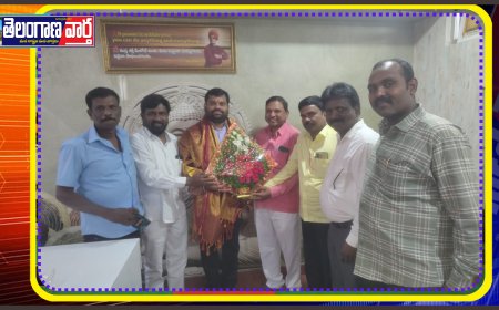 డాక్టర్ శివంగ విజయ్ గౌడ్ కు ఆత్మీయ సన్మానం