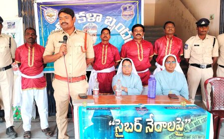 డ్రగ్స్ సైబర్ నేరాలపై అవగాహన""నాగారం పిఎస్ పరిధి