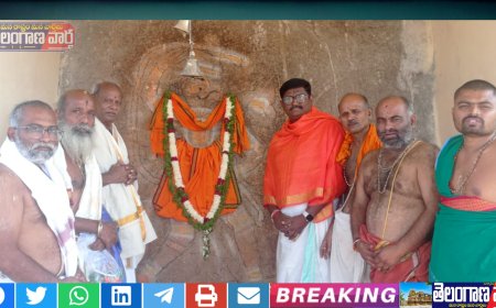 శేషదాసులవారిచే నిర్మితమైన శ్రీఆంజనేయ స్వామి దేవాలయంలో పవమాన హోమం