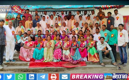 ఘనంగా పూర్వ విద్యార్థుల ఆత్మీయ సమ్మేళనం