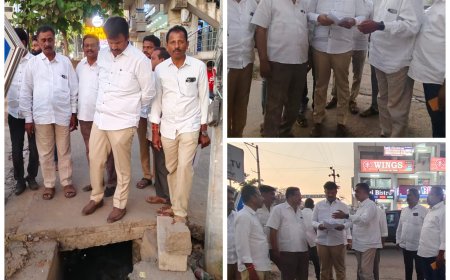 **ఖమ్మం మున్సిపల్ కార్పొరేషన్ 12వ డివిజన్లో పర్యటించిన""యువ నాయకులు డాక్టర్ తుమ్మల యుగంధర్*