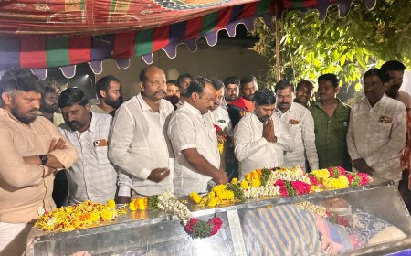 లింగారెడ్డి సార్ భౌతిక గాయానికి జగదీశ్ రెడ్డి నివాలి