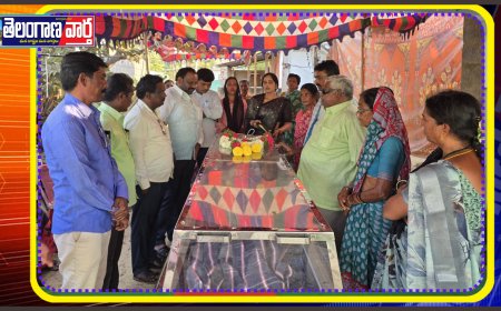 పాస్టర్ బొక్కల ఏలీయా రాజుకు పితృ వియోగం