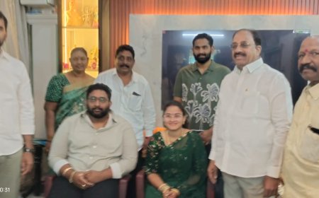 **వివాహ కార్యక్రమంలో పాల్గొన్న""మంత్రి తుమ్మల", ముత్తవరపు పాండురంగారావు*