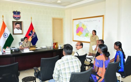 ఫిర్యాదుల పట్ల వెంటనే స్పందించి చట్టప్రకారం చర్యలు చేపట్టాలి.. జిల్లా ఎస్పీ