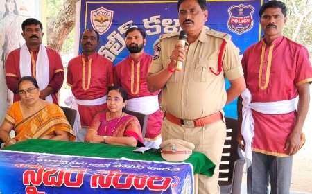 డ్రగ్స్ సైబర్ నేరాలపై అవగాహన"మద్దిరాల పిఎస్ పరిధి