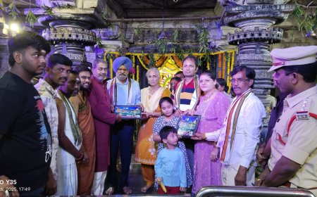 పిల్లలమర్రి శివాలయం లో దైవ దర్శనం చేసుకున్న జిల్లా ఎస్పి సన్ ప్రీత్ సింగ్