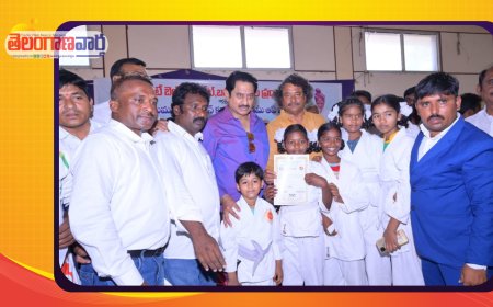 సుమన్ షాటోకాన్ కరాటే బెల్ట్స్ సర్టిఫికెట్స్ పంపిణీ