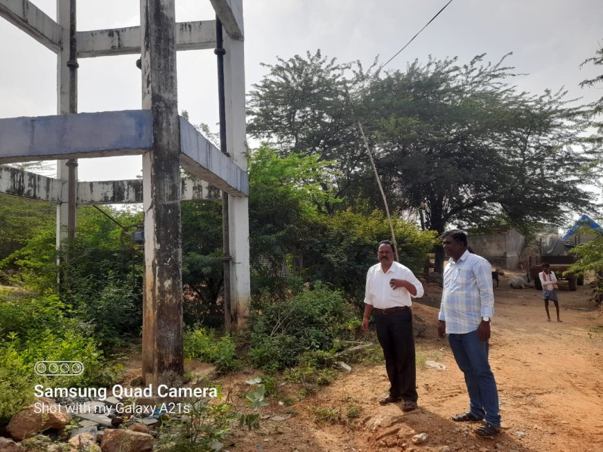 వేసవి నీటి సరఫరా పై ప్రత్యేక పరిశీలన కార్యక్రమం