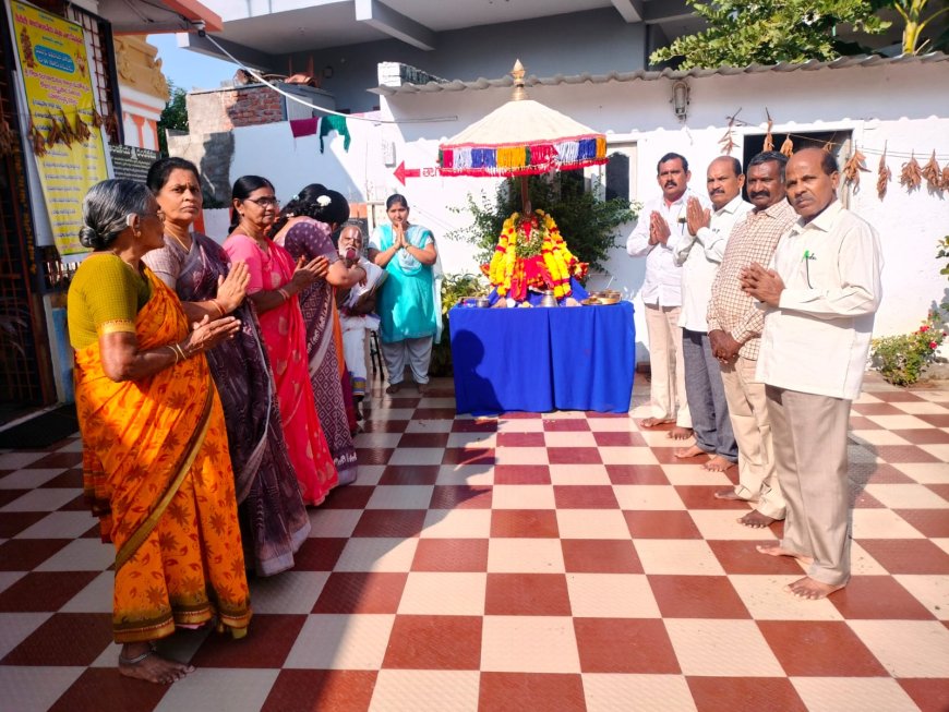 విజయాంజనేయ స్వామి ఆలయంలో ఘనంగా రథ సప్తమి వేడుకలు