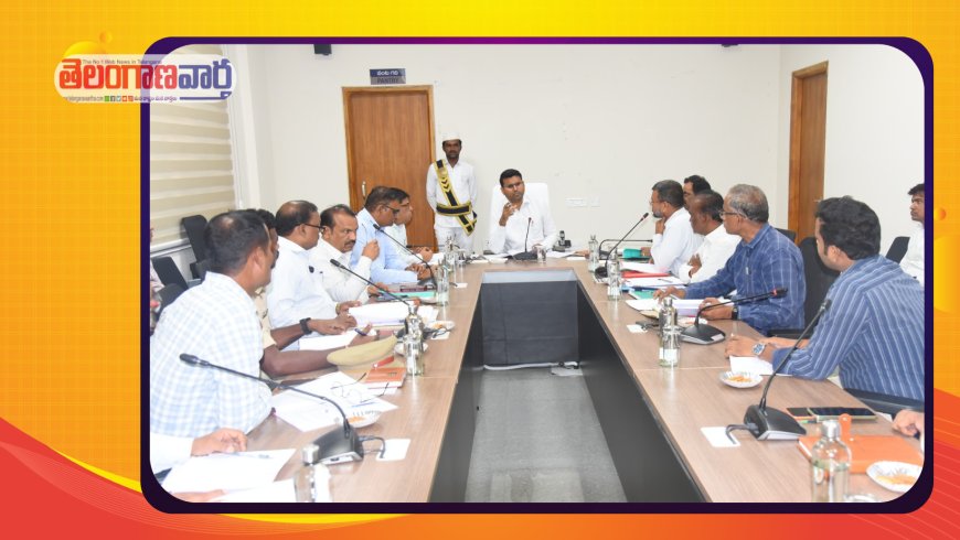 పదవ తరగతి పరీక్షలు ప్రశాంతమైన వాతావరణంలో నిర్వహించాలి కలెక్టర్.
