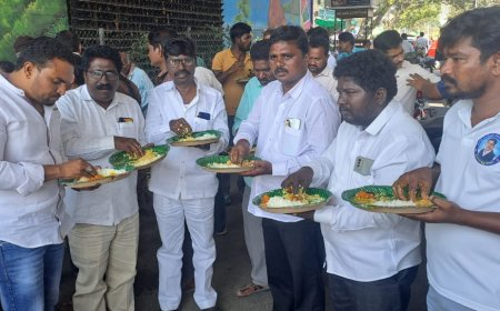 మాదిగ అమరవీరుల యాదిలో....అన్నదానం