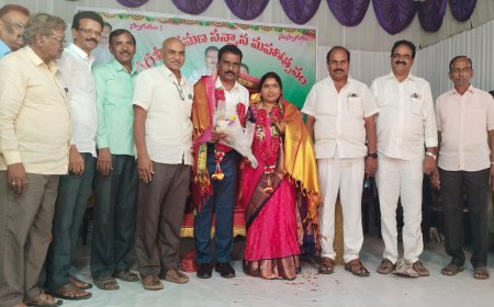 పదవి విరమణ వీడ్కోలు సమావేశంలో