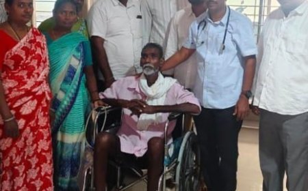 అతి తక్కువ ఖర్చుతో వైద్యం చేసిన పవన్ సాయి హాస్పిటల్ అధినేత డాక్టర్"ఆలేటి శ్రీనివాస్ గౌడ్