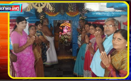 పిల్లలమర్రిలో కొనసాగుతున్న అధ్యయన బ్రహ్మోత్సవాలు 