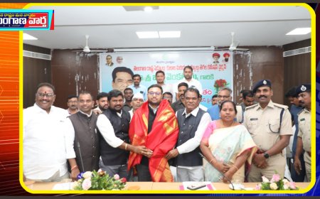 ఎస్సీ, ఎస్టీల సమస్యల పరిష్కారంలో జిల్లా కలెక్టర్ రాష్ట్రంలోనే నెంబర్ వన్ ...