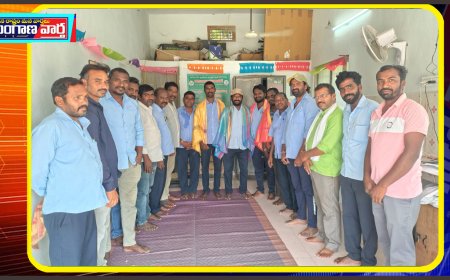 ఏకగ్రీవంగా దాడ్వాయి యూనియన్ అధ్యక్షుడుగా చిలుక యాదగిరి