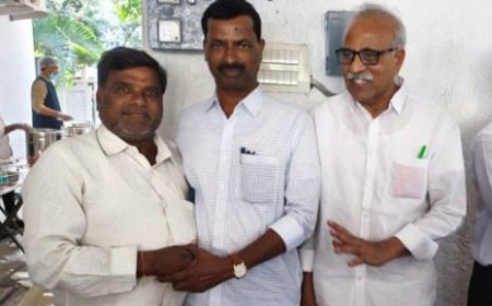 ఎమ్మెల్సీ నెల్లికంటి సత్యంకు శుభాకాంక్షలు తెలిపిన