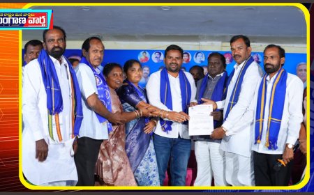 మాల మహానాడు నూతన జిల్లా అధ్యక్షునిగా బొప్పని నగేష్
