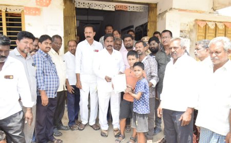 **ముఖ్యమంత్రి సహాయనిధి మంజూరు""ఎమ్మెల్యే శ్రీ శ్రీ రామ్ తాతయ్య*