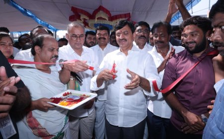 **జూడియో షోరూమ్ ను ప్రారంభించిన""మంత్రి పొంగులేటి*