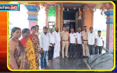 చౌళ్ళరామారం గ్రామంలో సీసీ కెమెరాలు ఏర్పాటు చేసిన కొమ్మిడి ప్రభాకర్ రెడ్డి