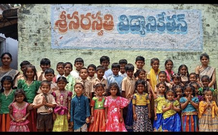 శ్రీ సరస్వతి విద్యా నికేతన్ లో ఉగాది వేడుకలు