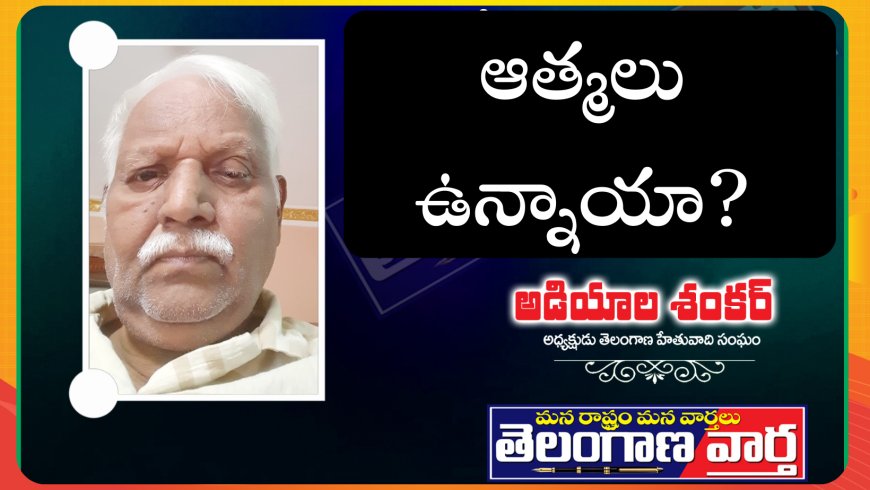 ఆత్మలు ఉన్నాయా?