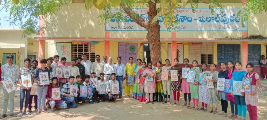 పరీక్ష ప్యాడ్ల పంపిణీ