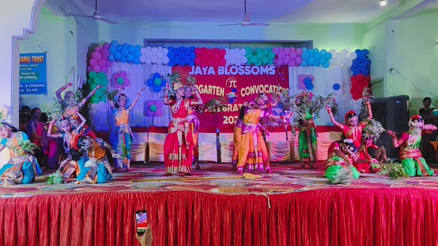 చిన్నారులకు జయ స్కూల్ నందు మెరుగైన విద్య