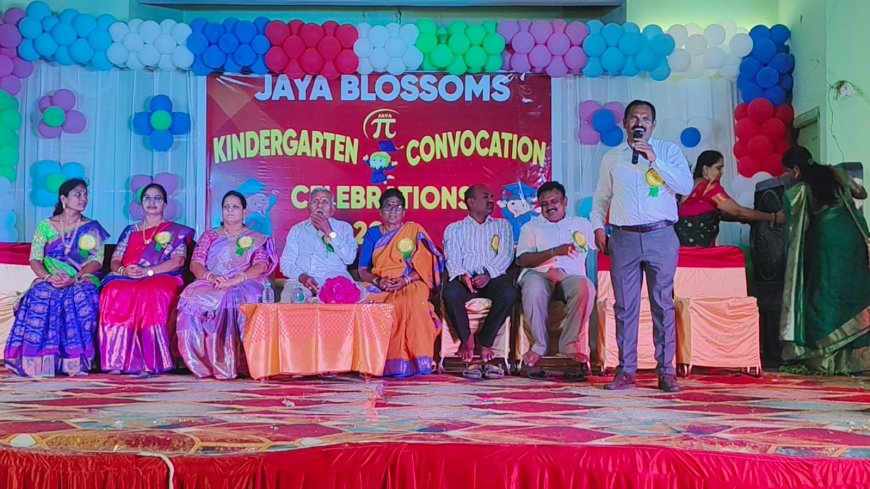 చిన్నారులకు జయ స్కూల్ నందు మెరుగైన విద్య