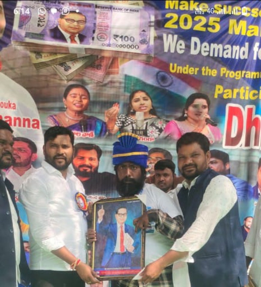 ఢిల్లీలో సింగారం రమేష్ కు ఘన సన్మానం