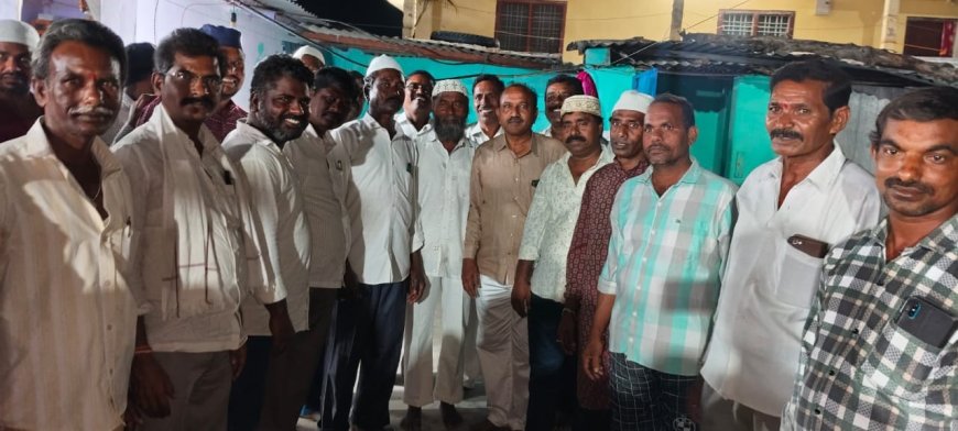 పనిగిరిలో  ఇఫ్తార్ విందు  కాంగ్రెస్ పార్టీ ఆధ్వర్యంలో