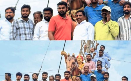 సర్ధార్ సర్వాయి పాపన్న వర్ధంతి సందర్భగా గాన నివాళి  అర్పించిన 