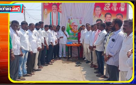 బాబు జగ్జీవన్ రామ్ 117వ జయంతి వేడుకల్లో పాల్గొన్న ఎమ్మెల్యే మందుల సామేల్