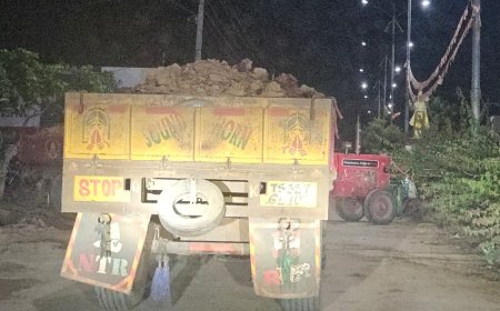 మల్లకల్ మండల కేంద్రంలో జోరుగా సాగుతున్న మట్టి మాఫియా పట్టించుకోని అధికార యంత్రం 