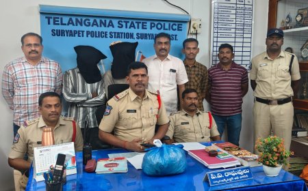 గంజాయి అమ్ముతూ పట్టుబడ్డ ఇద్దరిపై కేసు నమోదు