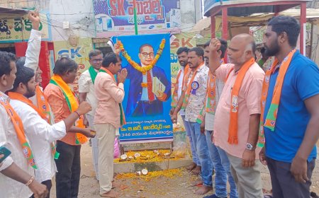 డాక్టర్ బి.ఆర్ అంబేద్కర్ జయంతి వేడుకలు