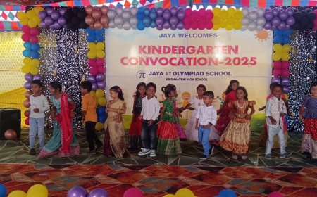 కన్నులపండువగా జయ స్కూల్ కిడ్స్ కన్వకేషన్ ప్రోగ్రామ్