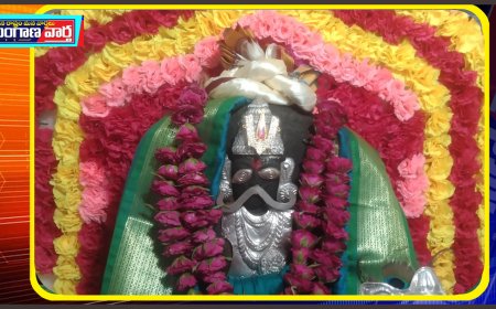 ప్రత్యేక అలంకరణలో లక్ష్మీ చెన్నకేశవస్వామి