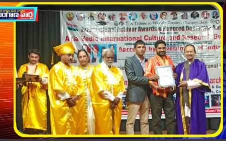 జర్నలిస్ట్ నజీర్ ఖాన్ కి దక్కిన అరుదైన గౌరవం