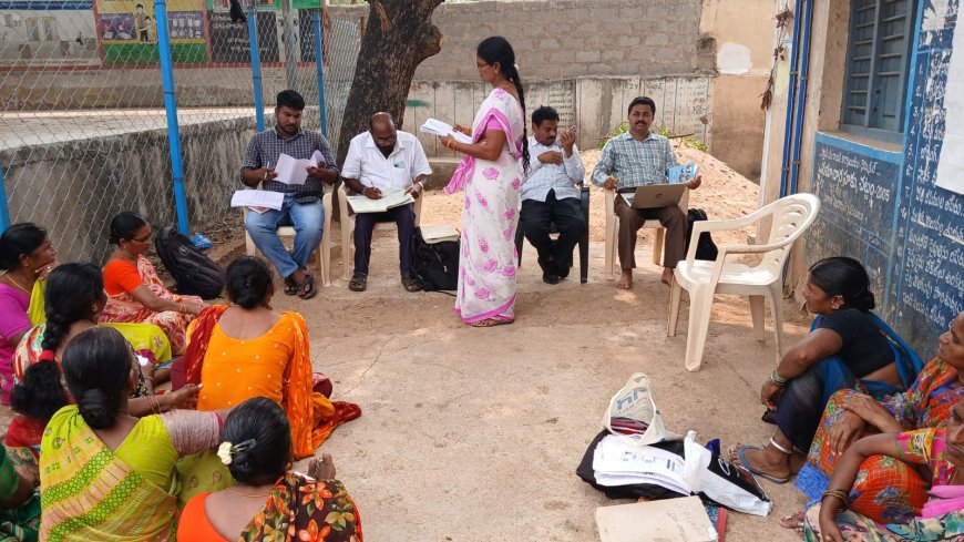 సంఘబంధాల రుణాల చెల్లింపుల పై విచారణ