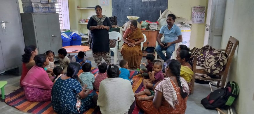 పోషణ పక్షంలో గర్భిణీలకు అవగాహన