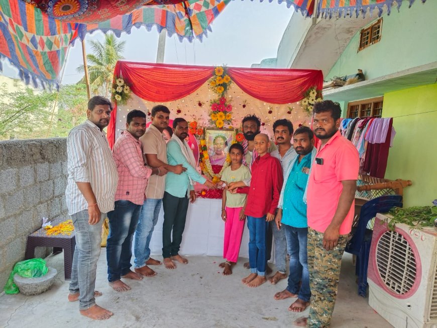 స్నేహితుని కుటుంబానికి అండగా స్నేహితులు