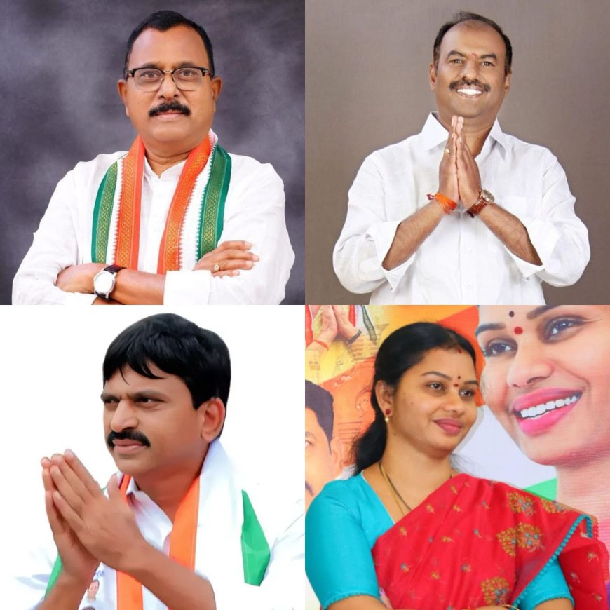 మహబూబ్నగర్ జిల్లా కాంగ్రెస్ నేతల కుమ్ములాట""మంత్రిగారి కారులో ఎమ్మెల్యేను కొట్టిన ఎంపి