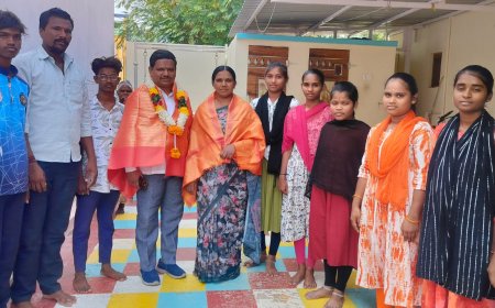సంకాపురం గ్రామ పాఠశాల విద్యార్థులకు రవాణా సౌకర్యం కొరకు సహాయార్థం