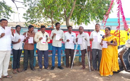 వికలాంగులకు సామాజిక భద్రత కల్పించాల