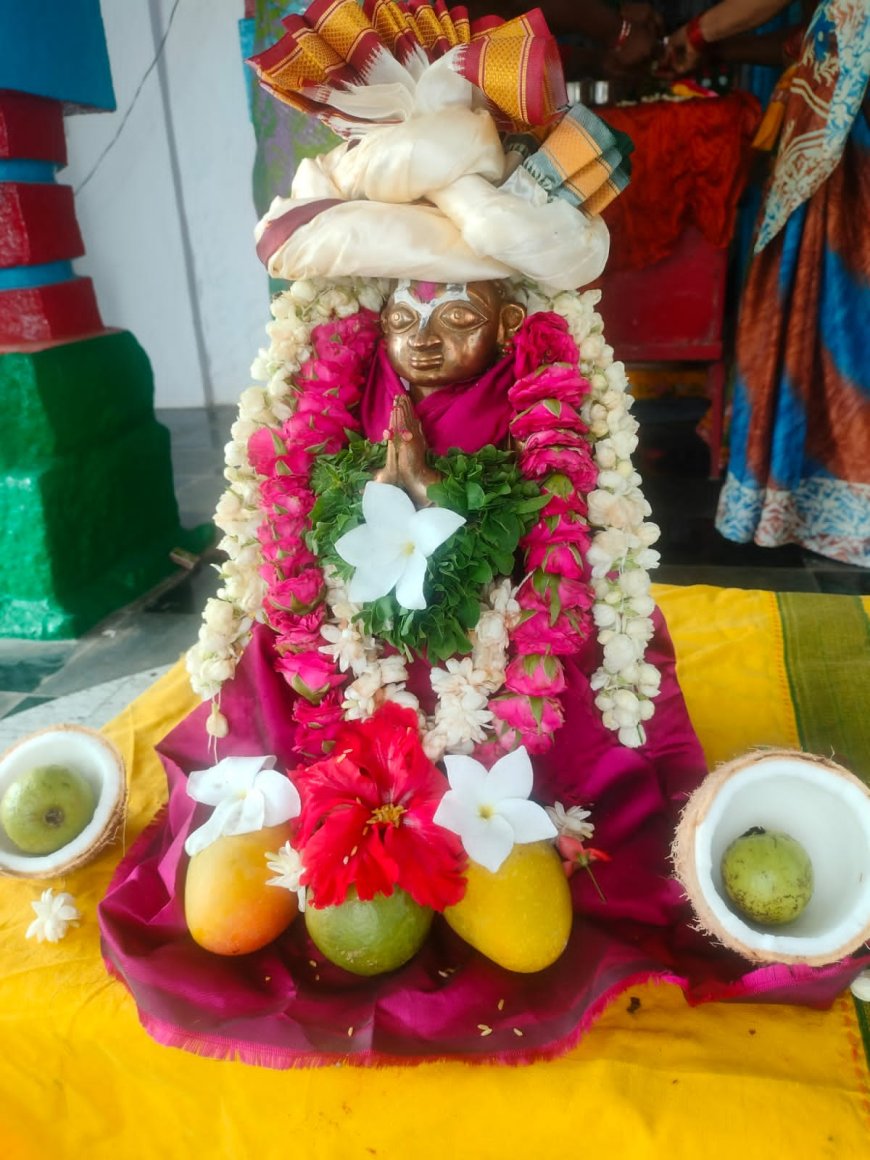 పిల్లలమర్రిలో శ్రీ భగవత్ రామానుజాచార్యుల తిరు నక్షత్ర వేడుకలు 